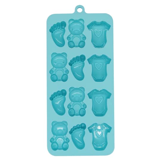 Bear, Onesie &#x26; Feet Silicone Candy Mold by Celebrate It&#x2122;